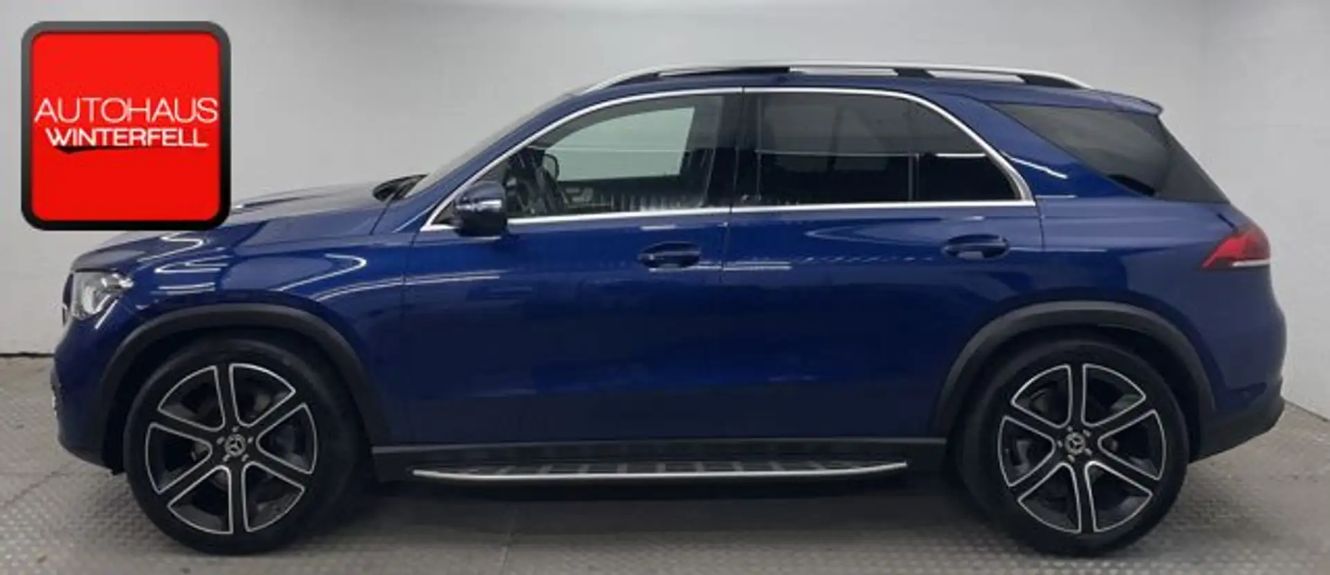 Mercedes-Benz GLE 400 d 4M 7SITZ+PANO+LUFT+22Z+MASSAGE+TRITT+ Albastru - 2