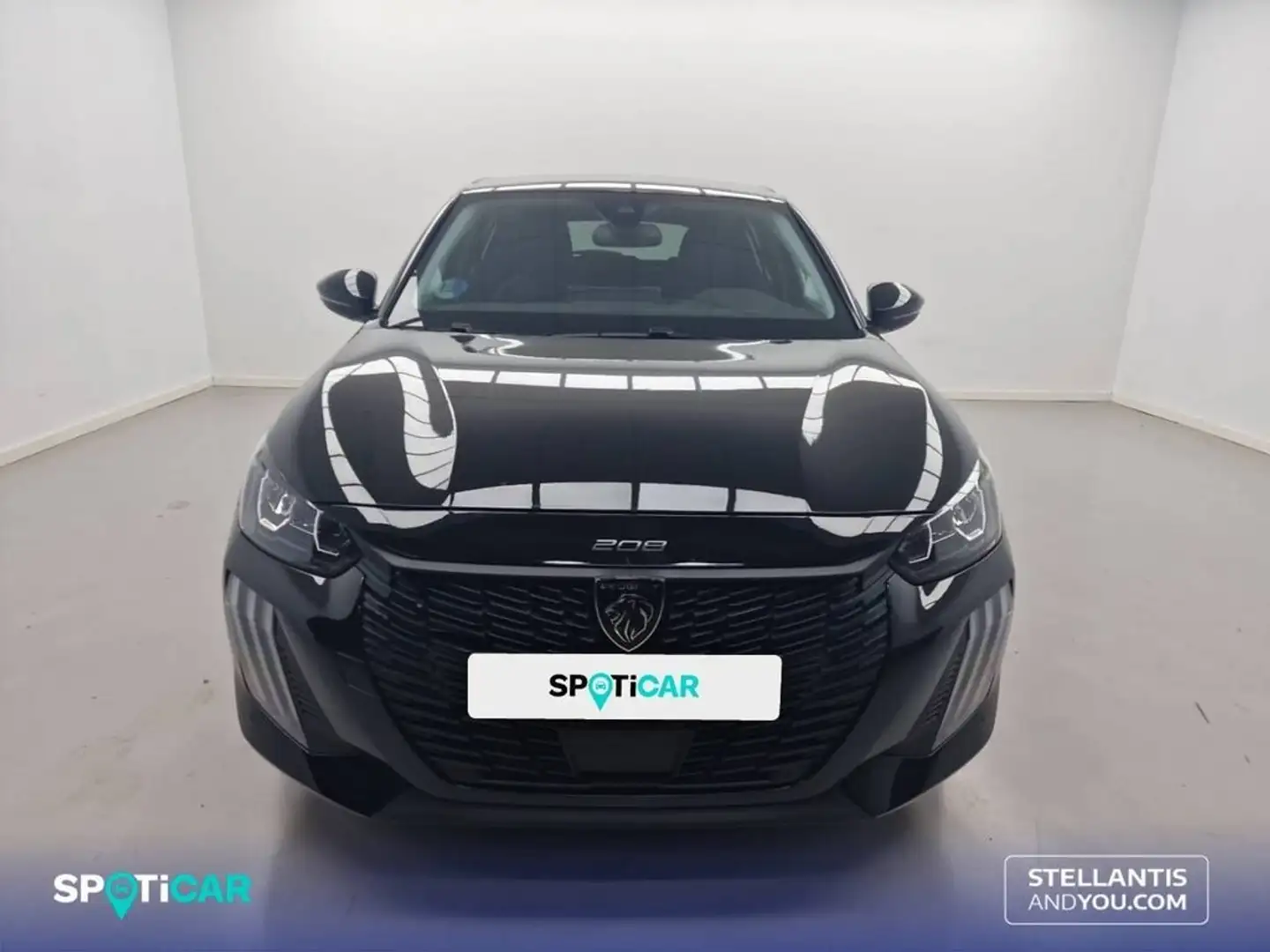 Peugeot 208 1.2 Hybrid Allure e-DCS6 100 Noir - 2