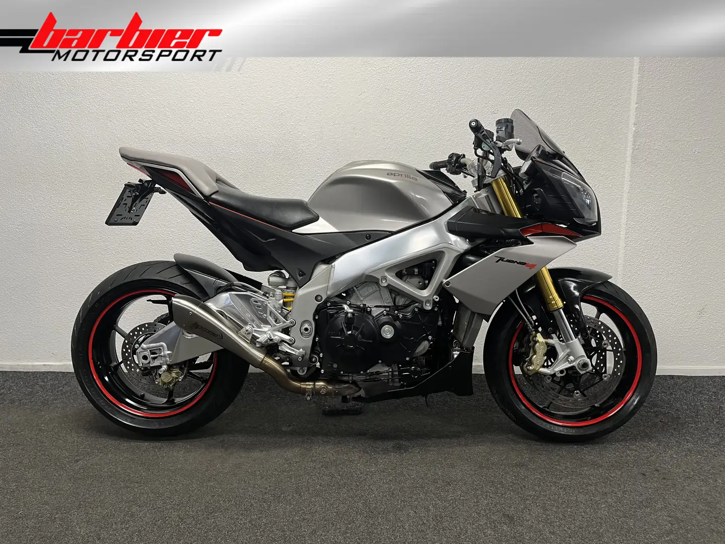 Aprilia Tuono V4 Plateado - 1