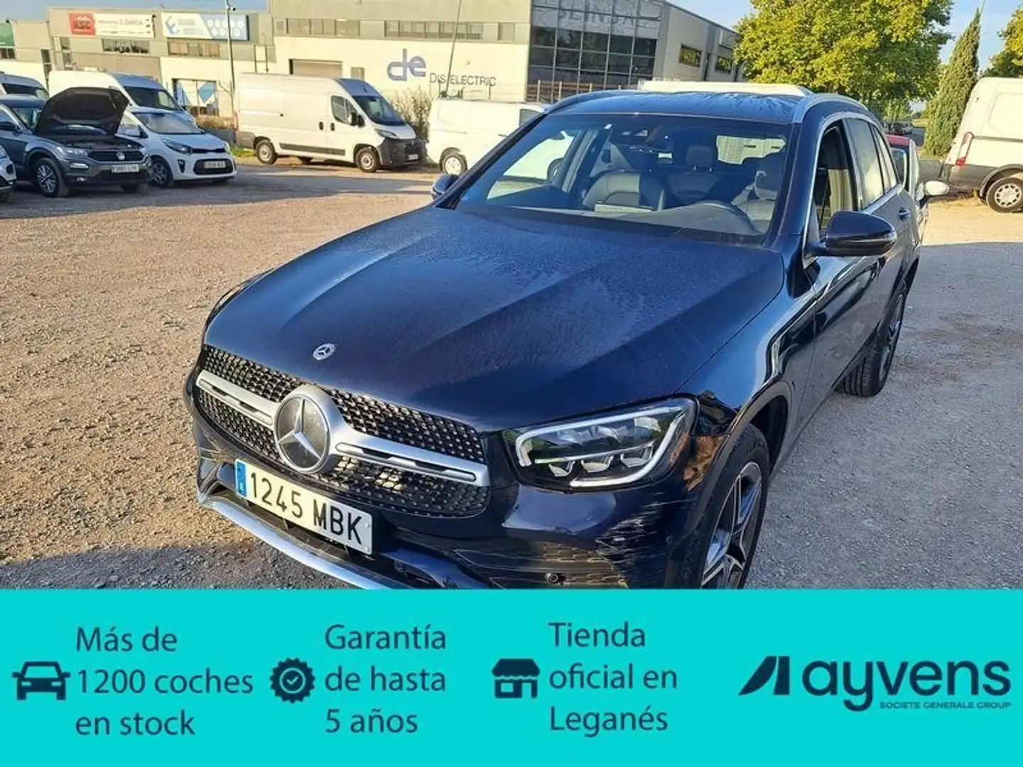 Mercedes-Benz GLC 300 300de 4Matic 9G-Tronic Azul - 1