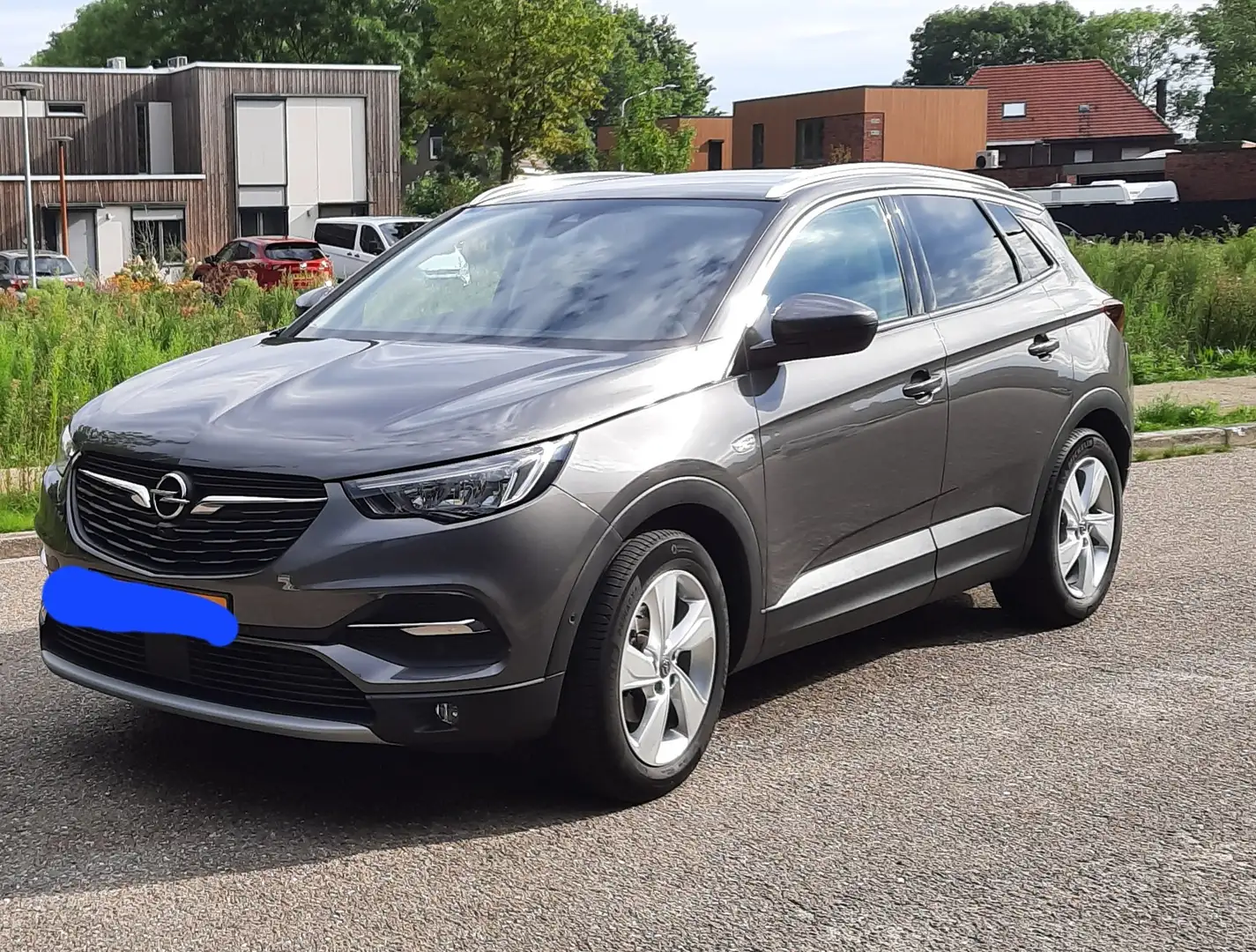 Opel Grandland X Grandland X 1.2 Turbo Innovation eccotex Grijs - 1