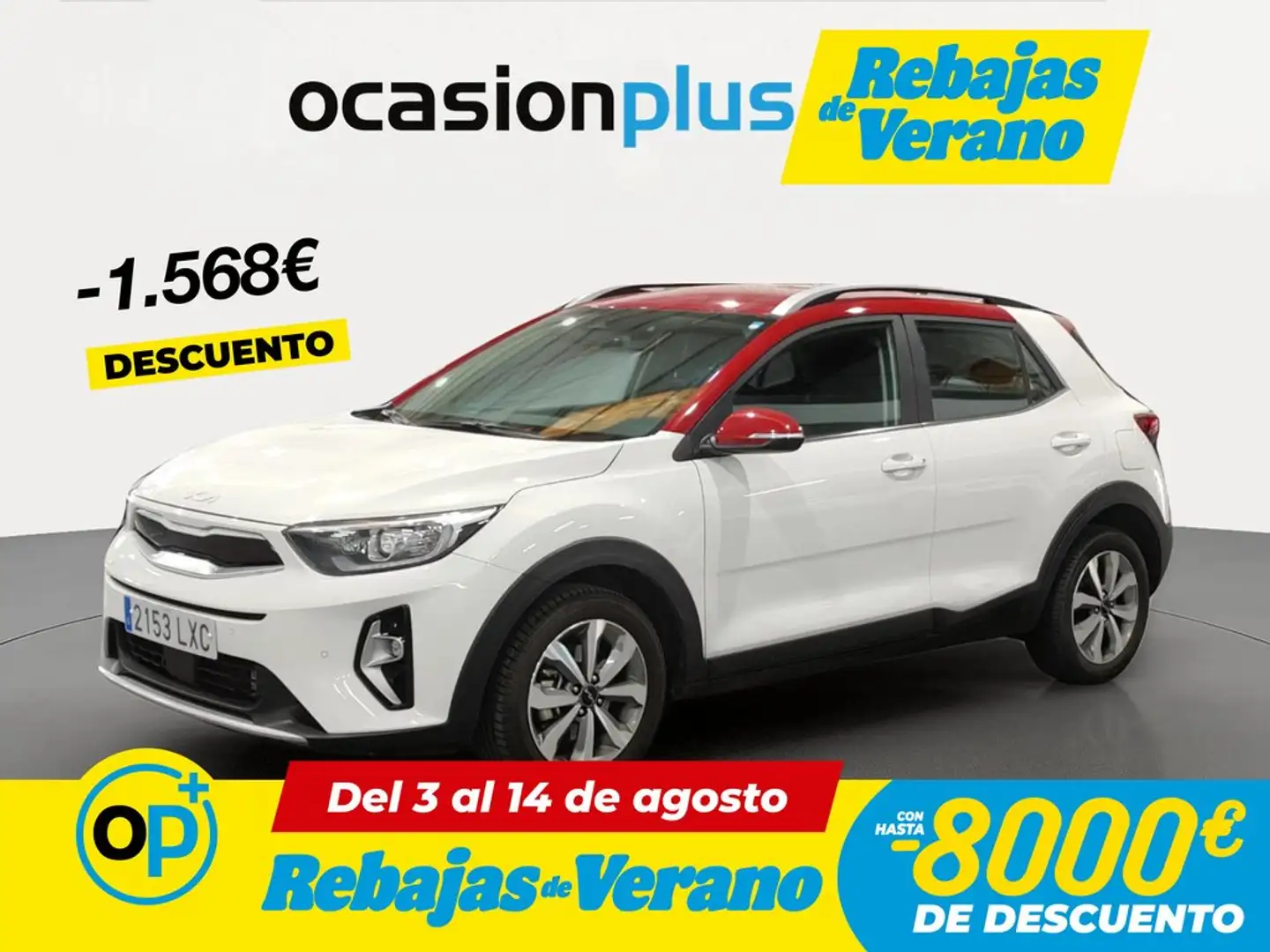 Kia Stonic 1.0 T-GDi MHEV Drive 120 Blanco - 1