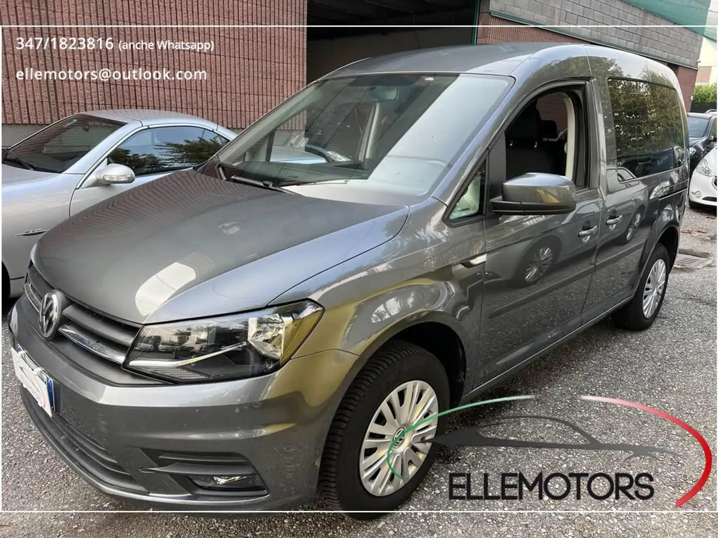 Volkswagen Caddy 1.4 tgi 110cv edition 35 E6 Gris - 1