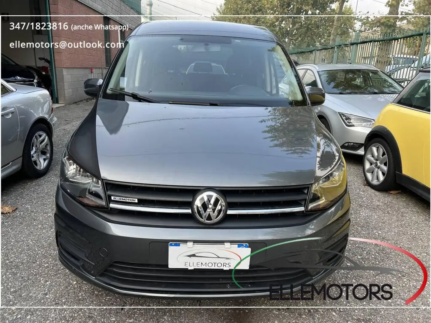 Volkswagen Caddy 1.4 tgi 110cv edition 35 E6 Gris - 2