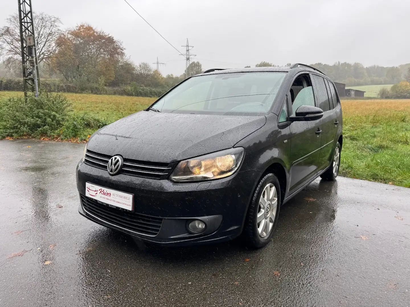 Volkswagen Touran Match*7Sitzer*PDC*SHZ*Navi Schwarz - 2