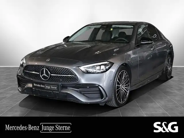 Mercedes-Benz C 180 AMG 19"+NIGHT+TOTWINKEL+LED+KAMERA+MBUX
