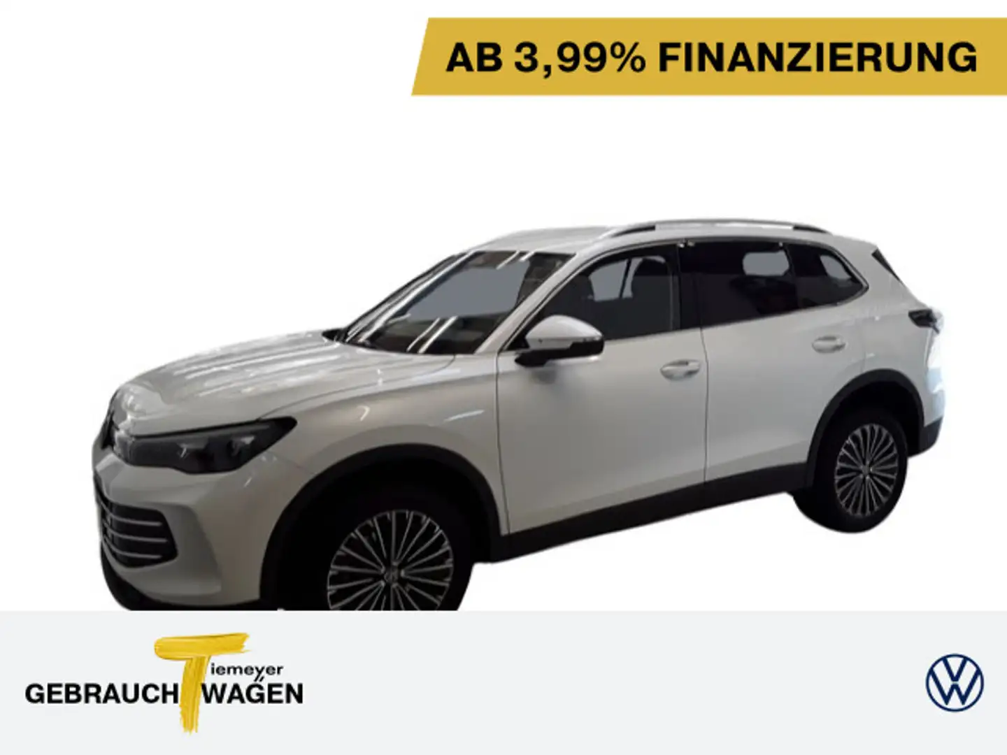 Volkswagen Tiguan 1.5 TSI DSG ELEGANCE NAVI KAMERA AHK IQ.L Weiß - 1