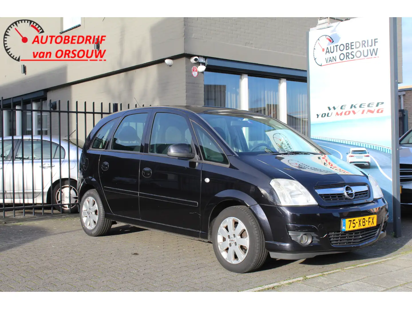 Opel Meriva 1.8-16V Temptation Automaat Airco Audio Lmv Cv Noir - 1