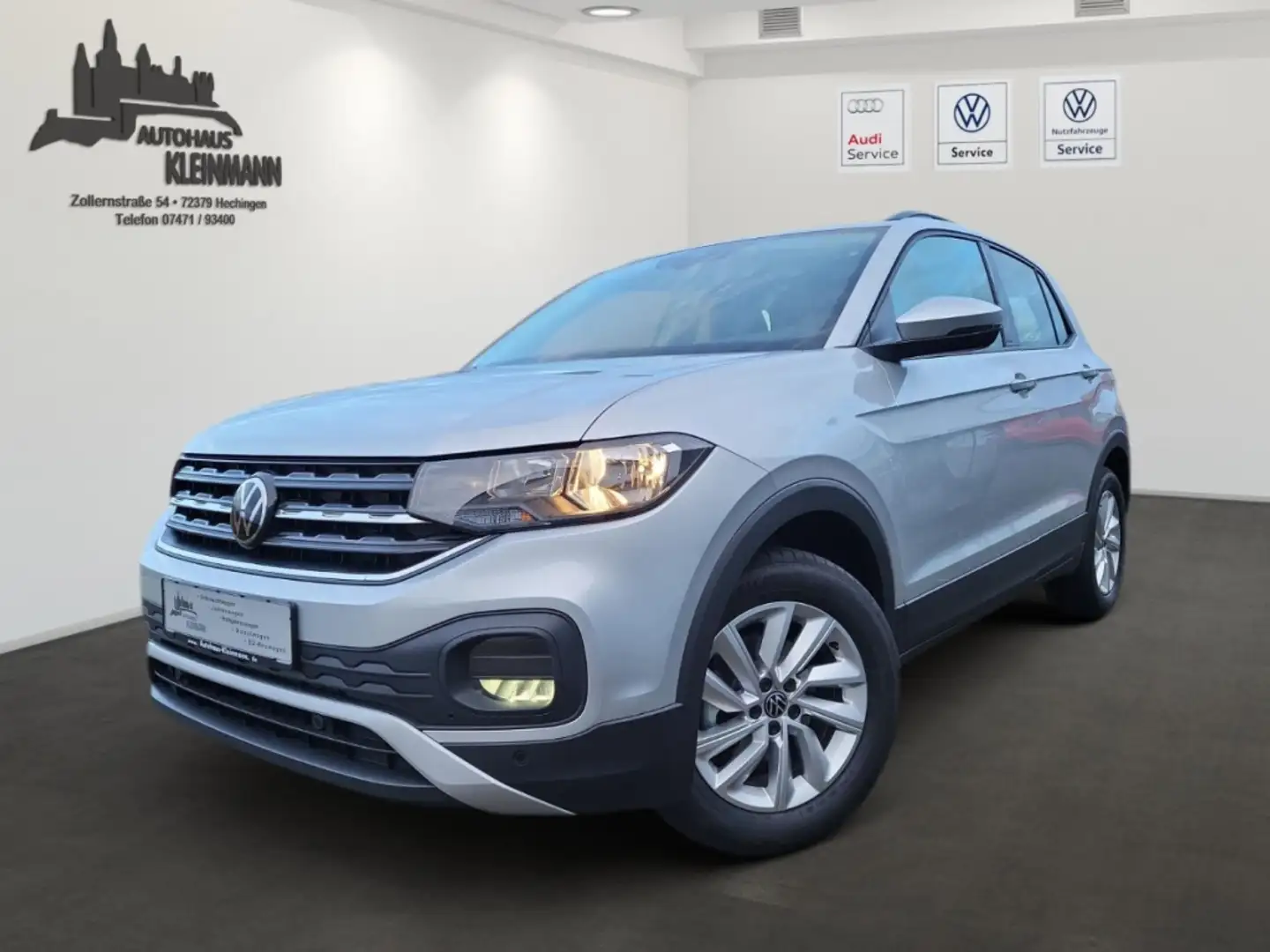 Volkswagen T-Cross 1.0 TSI EU6d Life ACC,Sitzhz.,DSG,Alu,APS,DAB, Silber - 1