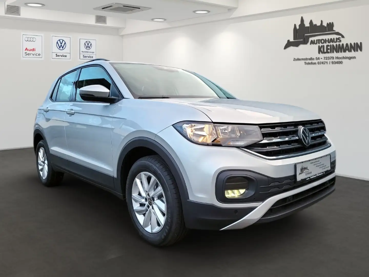 Volkswagen T-Cross 1.0 TSI EU6d Life ACC,Sitzhz.,DSG,Alu,APS,DAB, Silber - 2
