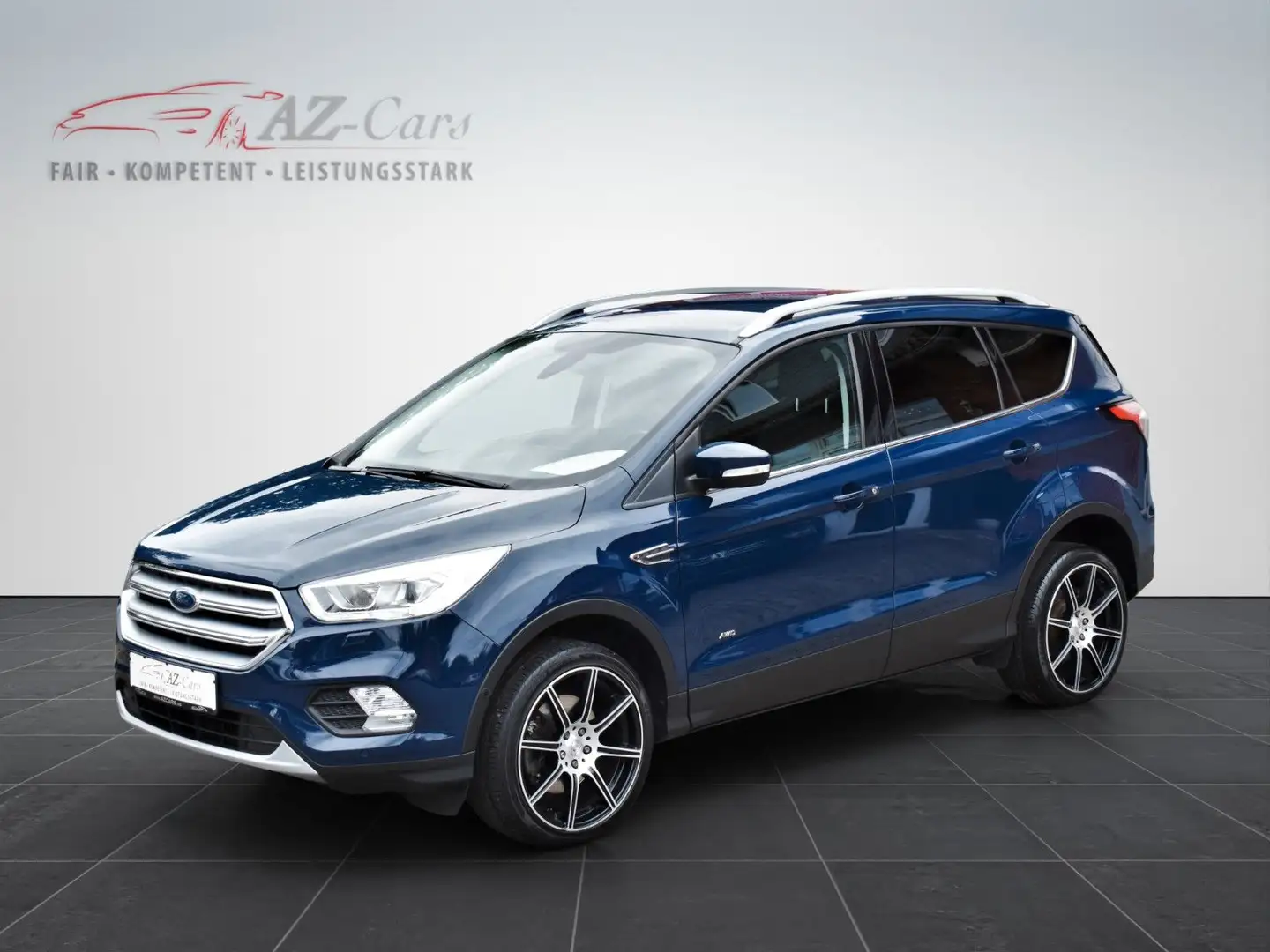 Ford Kuga Titanium 4x4 *AUTOMATIK*NAVI*KLIMAAUT.*LED* Blauw - 2