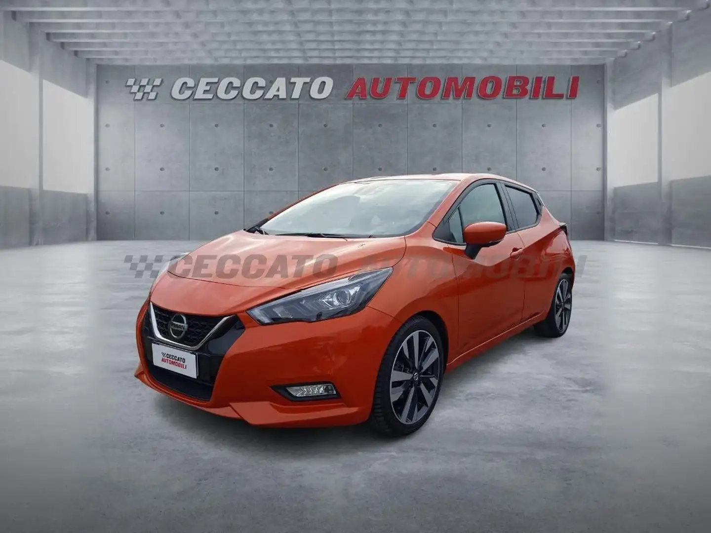 Nissan Micra Micra 1.0 ig-t Tekna 92cv xtronic Orange - 1