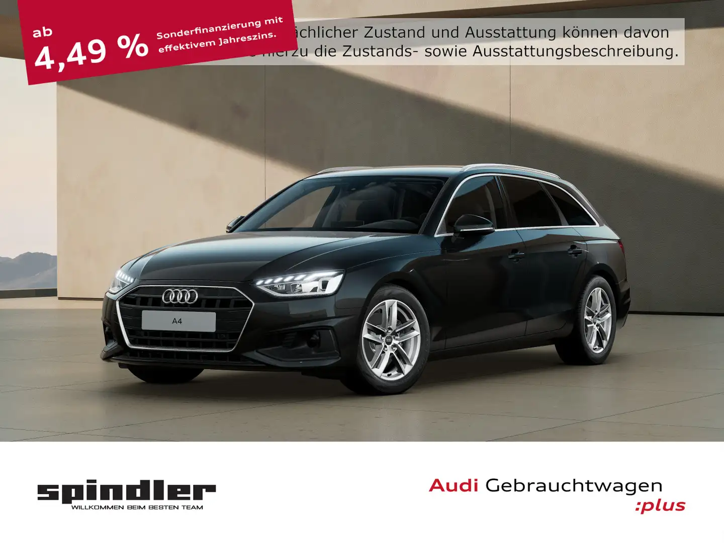 Audi A4 35 TDI S-tronic / MMI-Navi+, LED, RFK Negro - 1