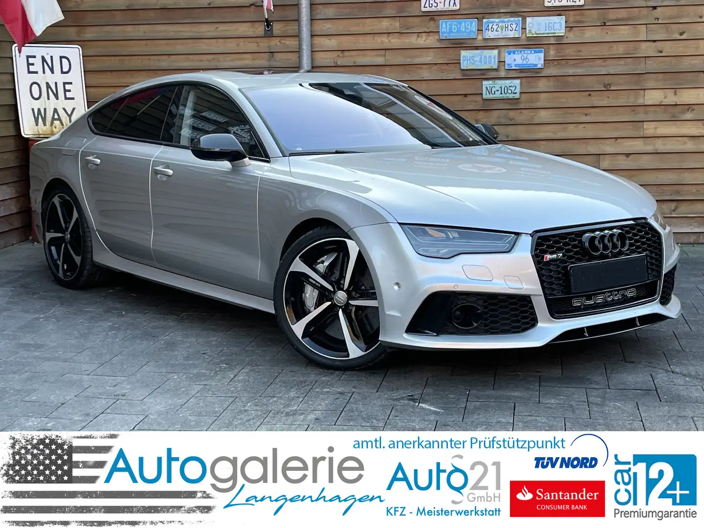 Audi RS7 4.0 TFSI PERFORM. quattro Keramik B&O Plateado - 1