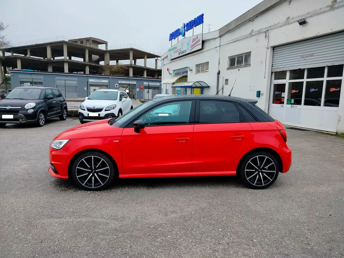 Audi A1 A1 Sportback 1.4 tdi Design s-tronic Rosso - 2