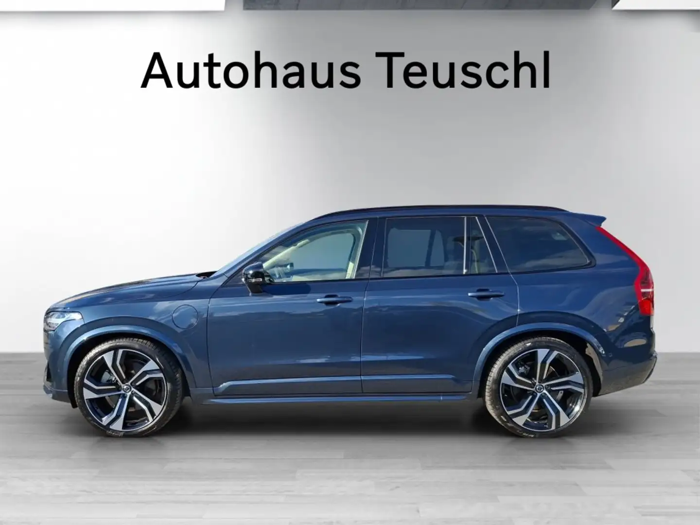 Volvo XC90 Ultra, T8 AWD Plug-in Hybrid, Elektrisch/Benzin, Dark, 7 Sit Blau - 2