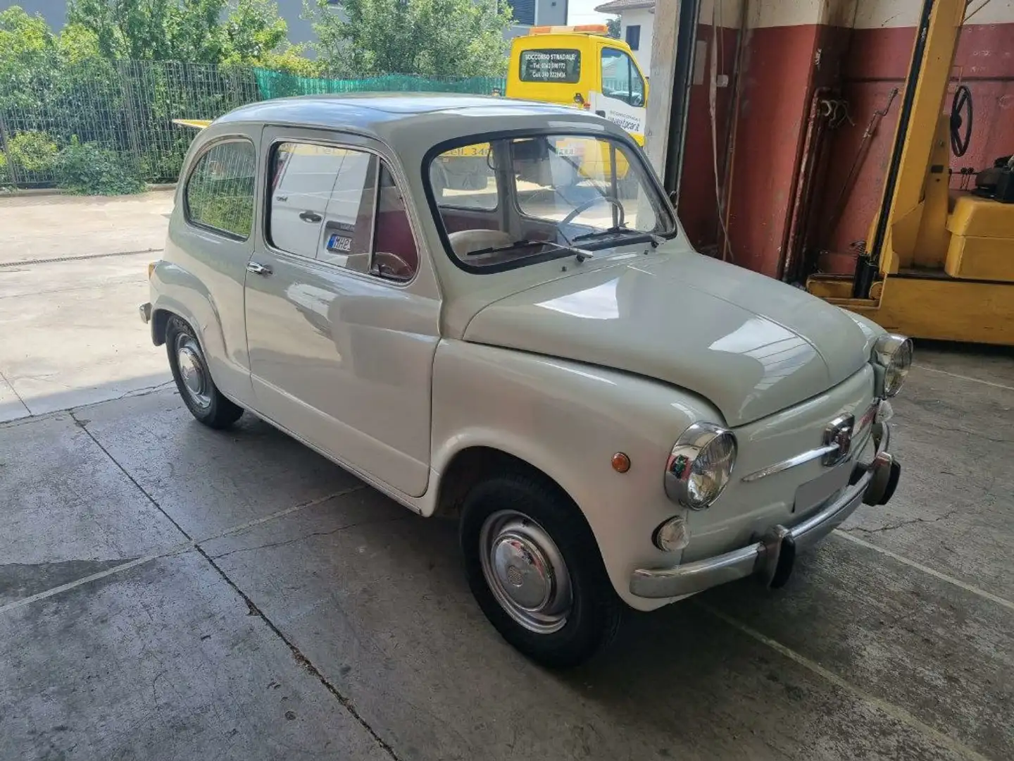Fiat 600 600D Bílá - 2