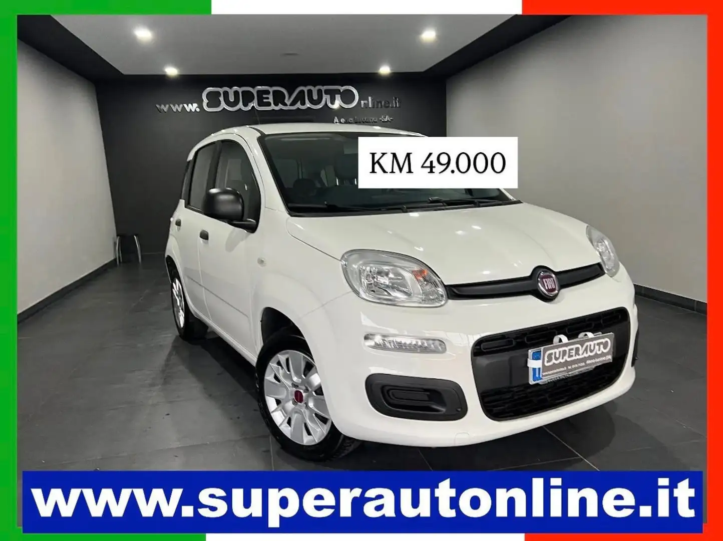 Fiat Panda 1.2 Easy km 49.000 Blanc - 1