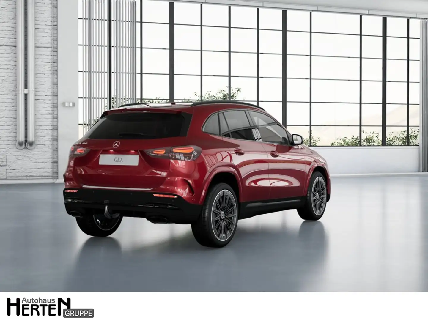 Mercedes-Benz GLA 180 AMG+SPECIAL EDITION+NIGHT+PANO+LED+AHK+ Červená - 2