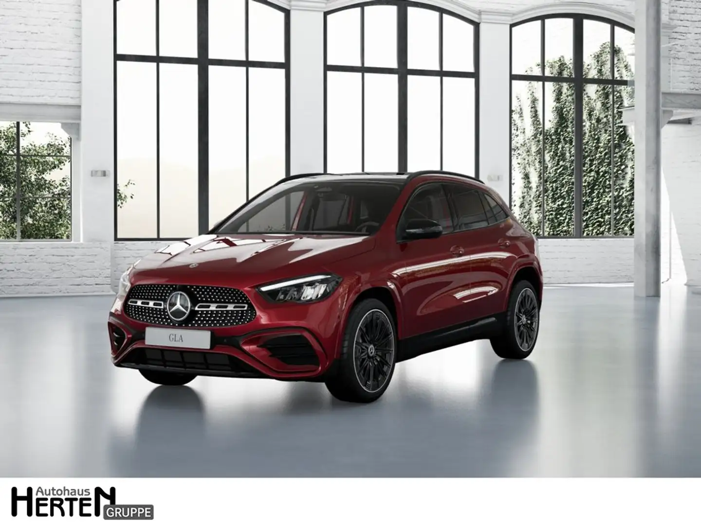 Mercedes-Benz GLA 180 AMG+SPECIAL EDITION+NIGHT+PANO+LED+AHK+ Červená - 1