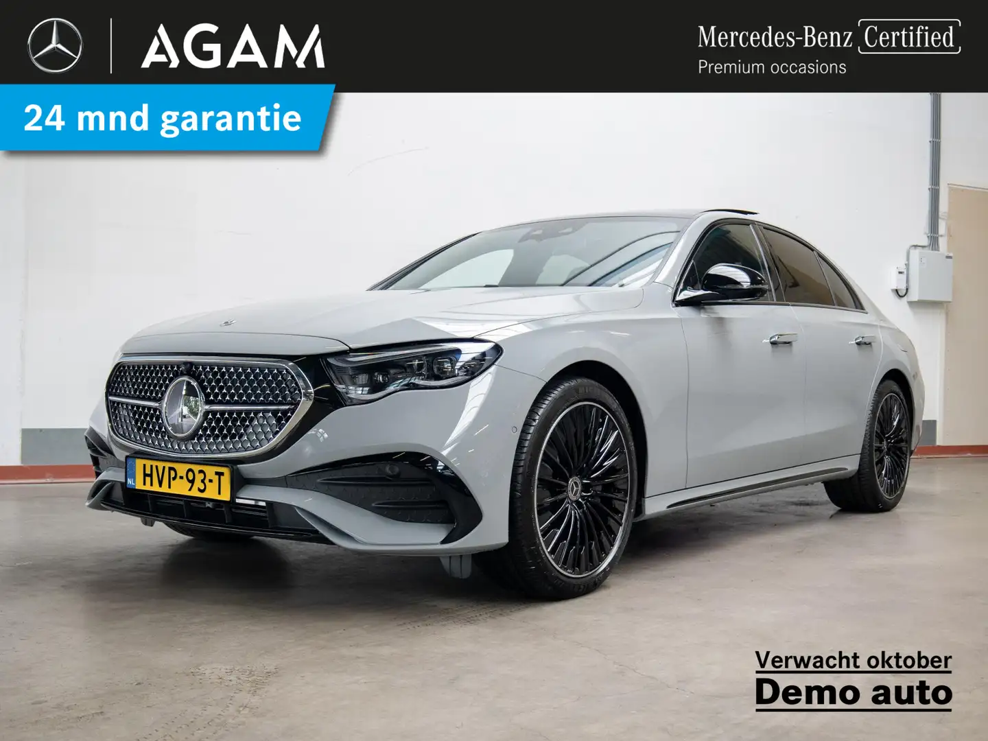 Mercedes-Benz E 300 Limousine e Sport Edition Panorama dak Gris - 1