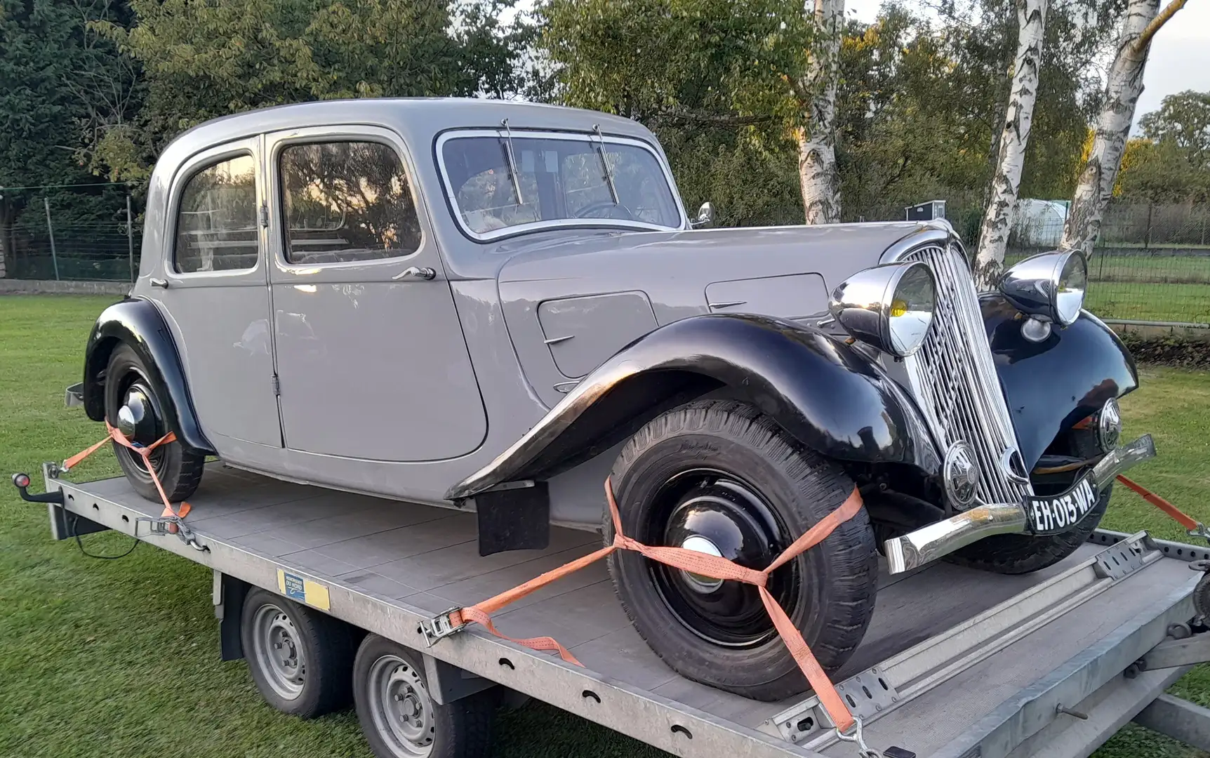 Citroen Traction 7C Gri - 1