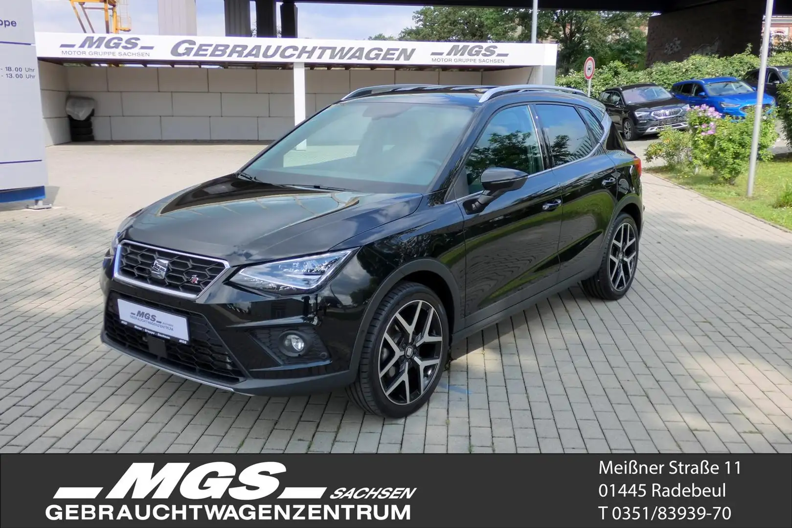 SEAT Arona 1.0 'FR' DSG #ACC #FULL LINK #DAB+ #KAMERA #LED Schwarz - 1