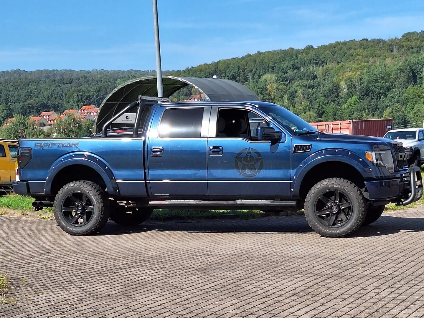 Ford F 150 4x4 Klima V8 AHK 370 Ps Kék - 2