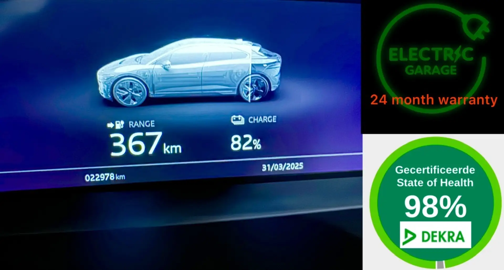 Jaguar I-Pace 90 kWh EV400 BlackPack Rouge - 2
