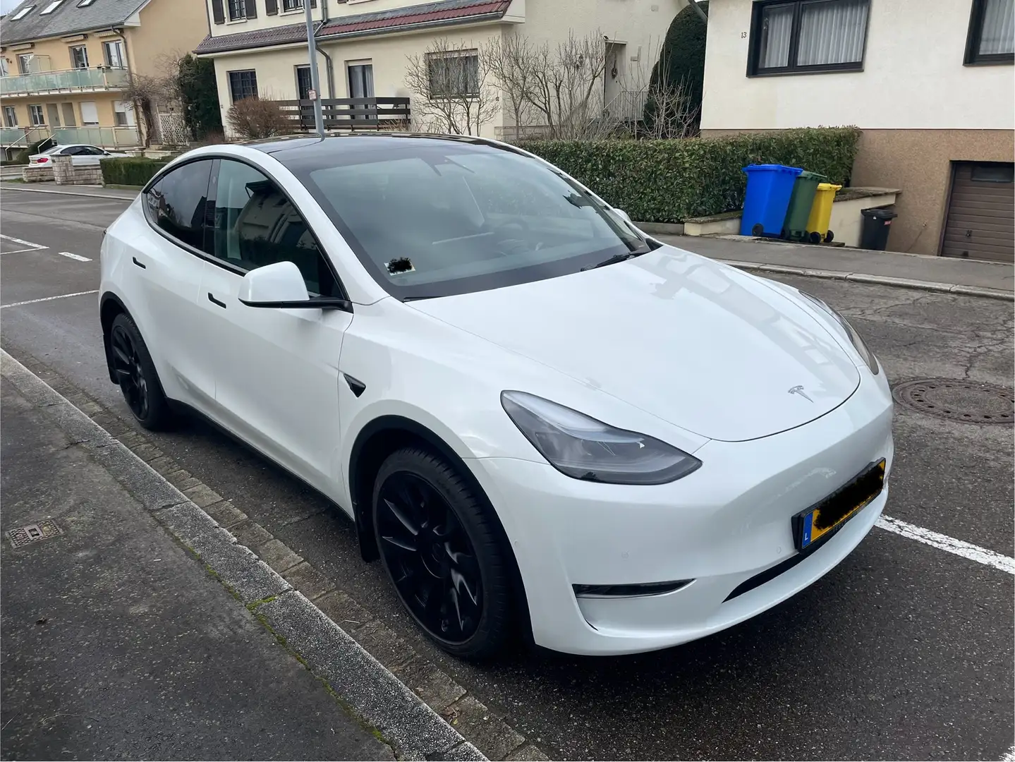 Tesla Model Y Long range Blanc - 1