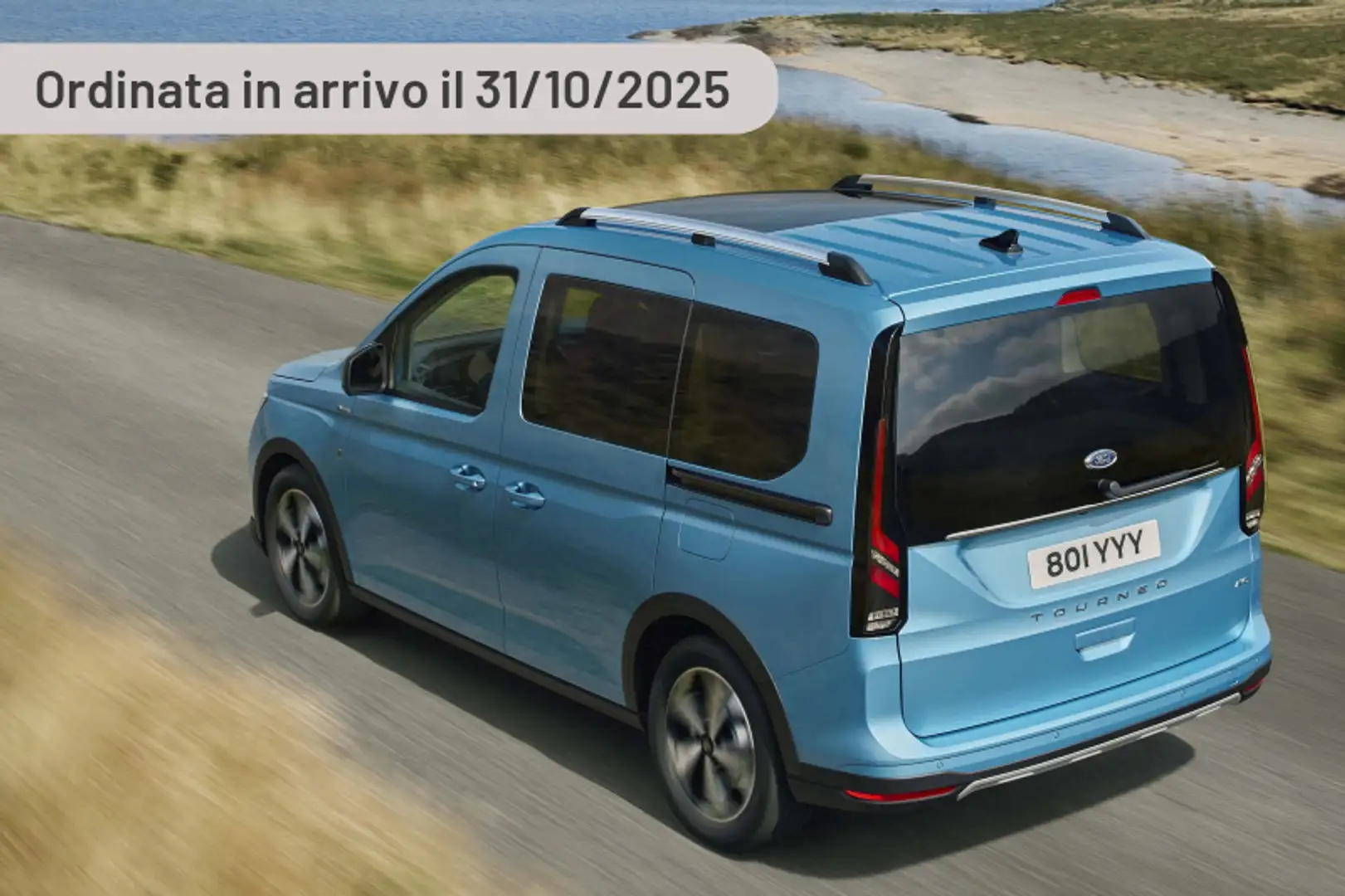 Ford Tourneo Connect 1.5 EcoBoost 115 CV Plus Argento - 1