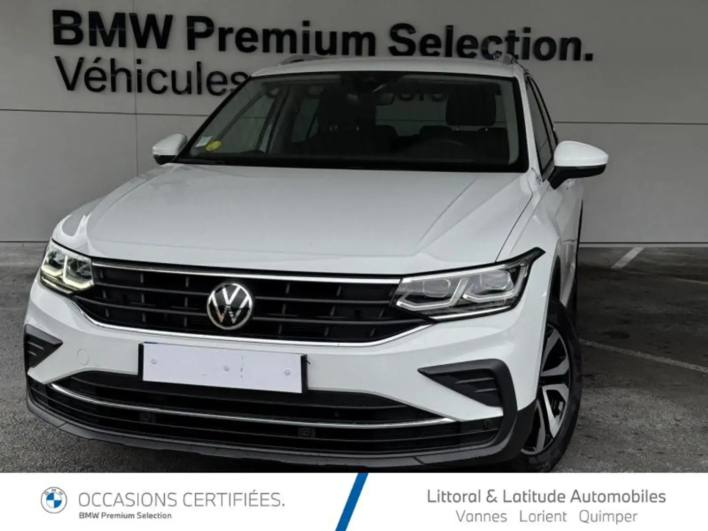 Volkswagen Tiguan 2.0 TDI 150ch Active Blanc - 1
