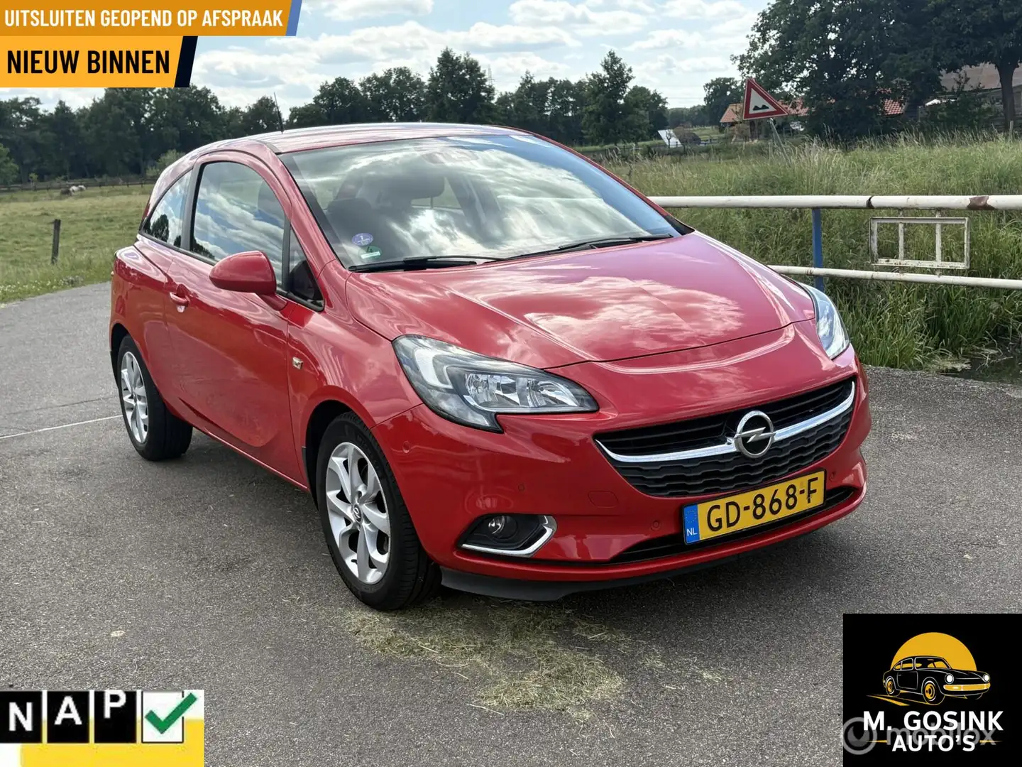Opel Corsa 1.0 Turbo Color Edition Rosso - 1