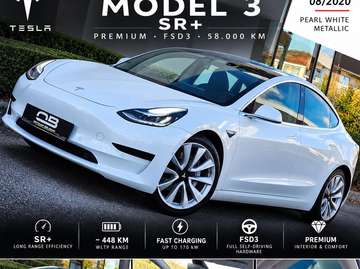 *** SR+ - 58.000 km - 08/2020 - SOH 88.3% - Premium - Fsd 3 - Carpass - Garantie ***