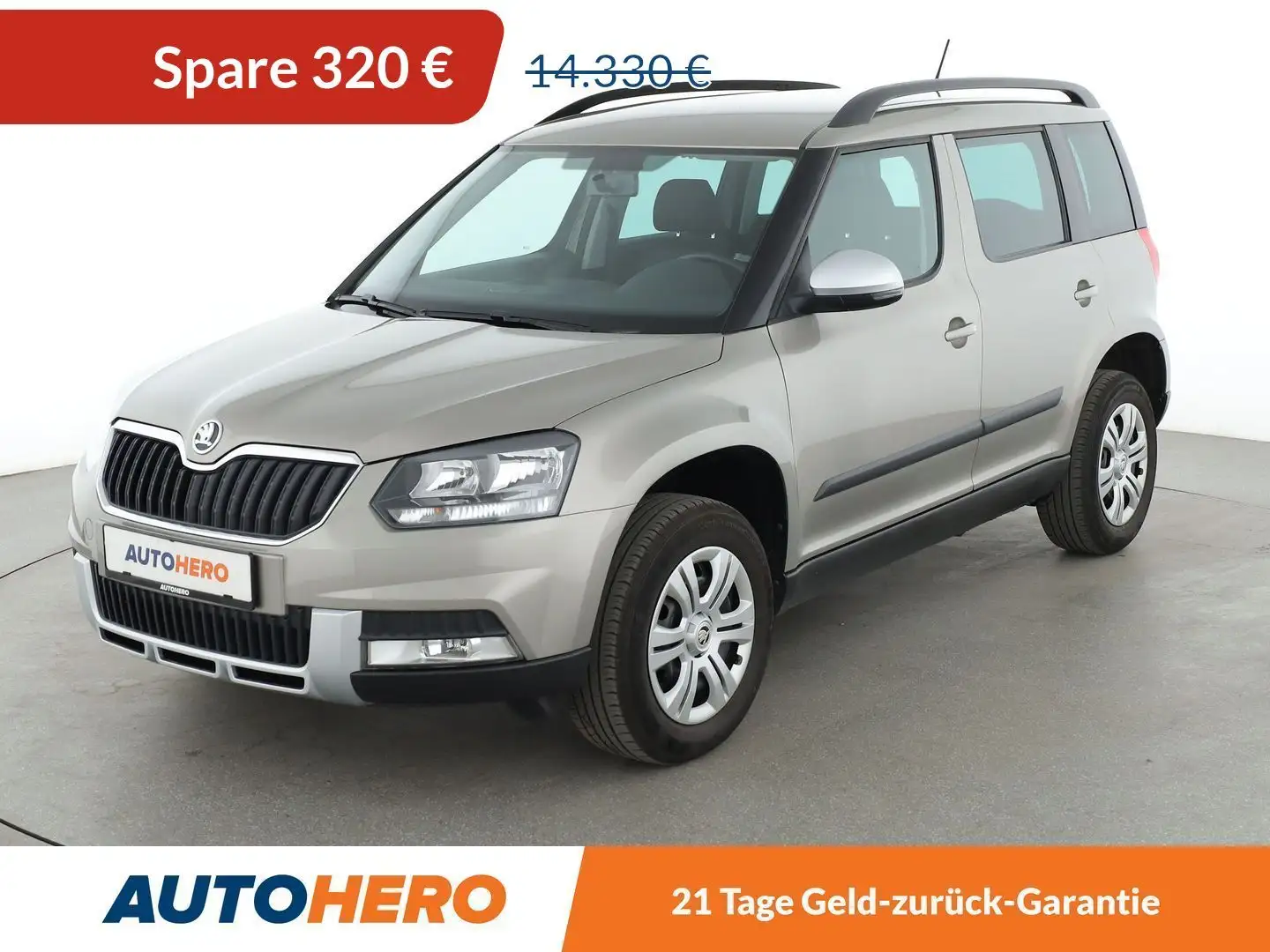 Skoda Yeti 1.4 TSI Cool Edition Outdoor*KLIMA*PDC*SHZ* Beige - 1