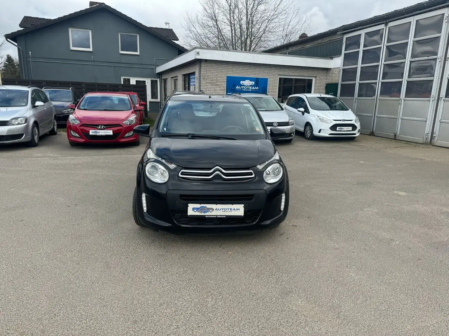 Citroen C1 Feel HU+SERVICE/TEMPOMAT/EFH/ZV Schwarz - 2