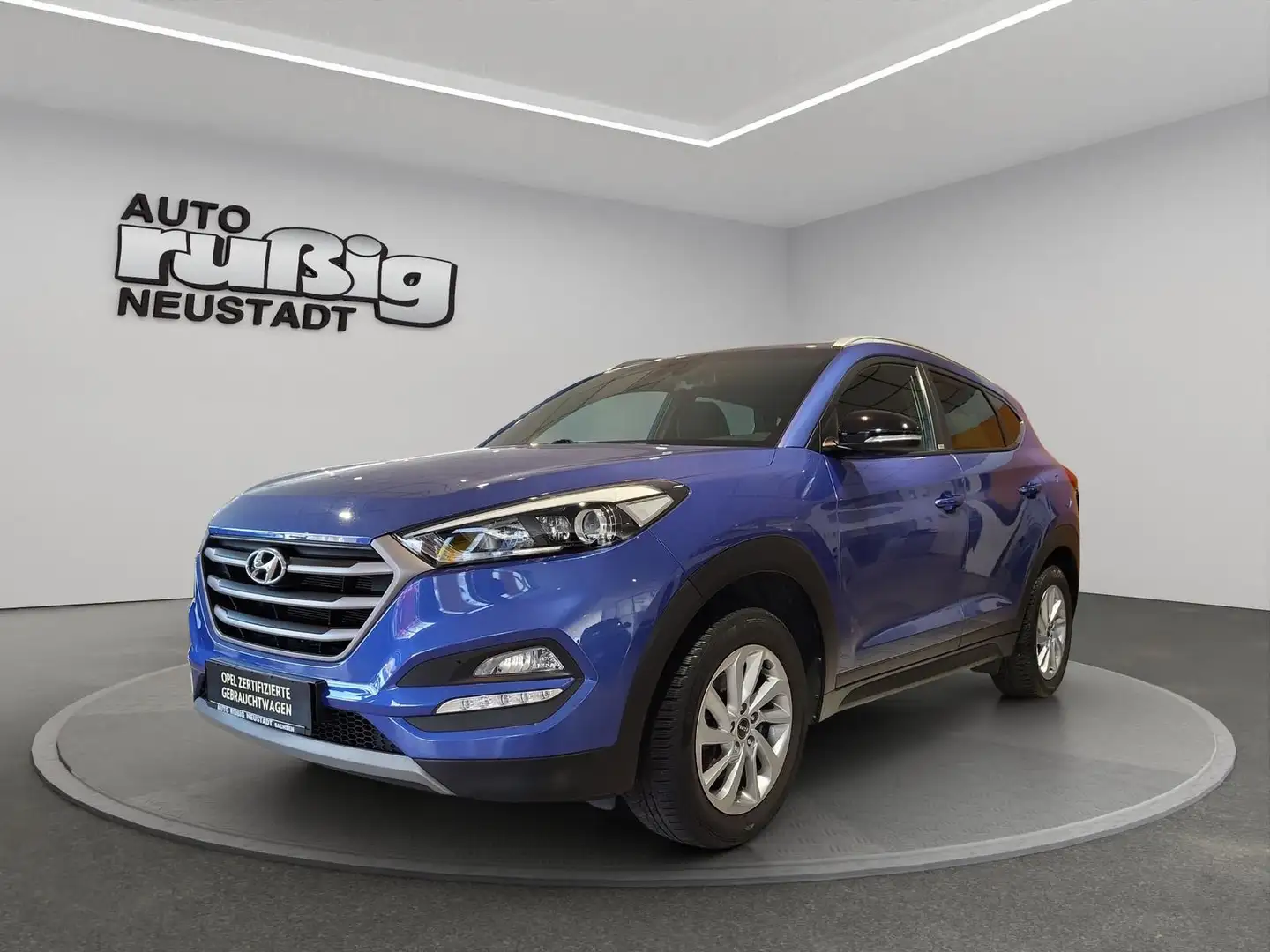Hyundai TUCSON PASSION *NAVI*KAMERA*AHK*SHZ*CARPLAY* Blau - 1