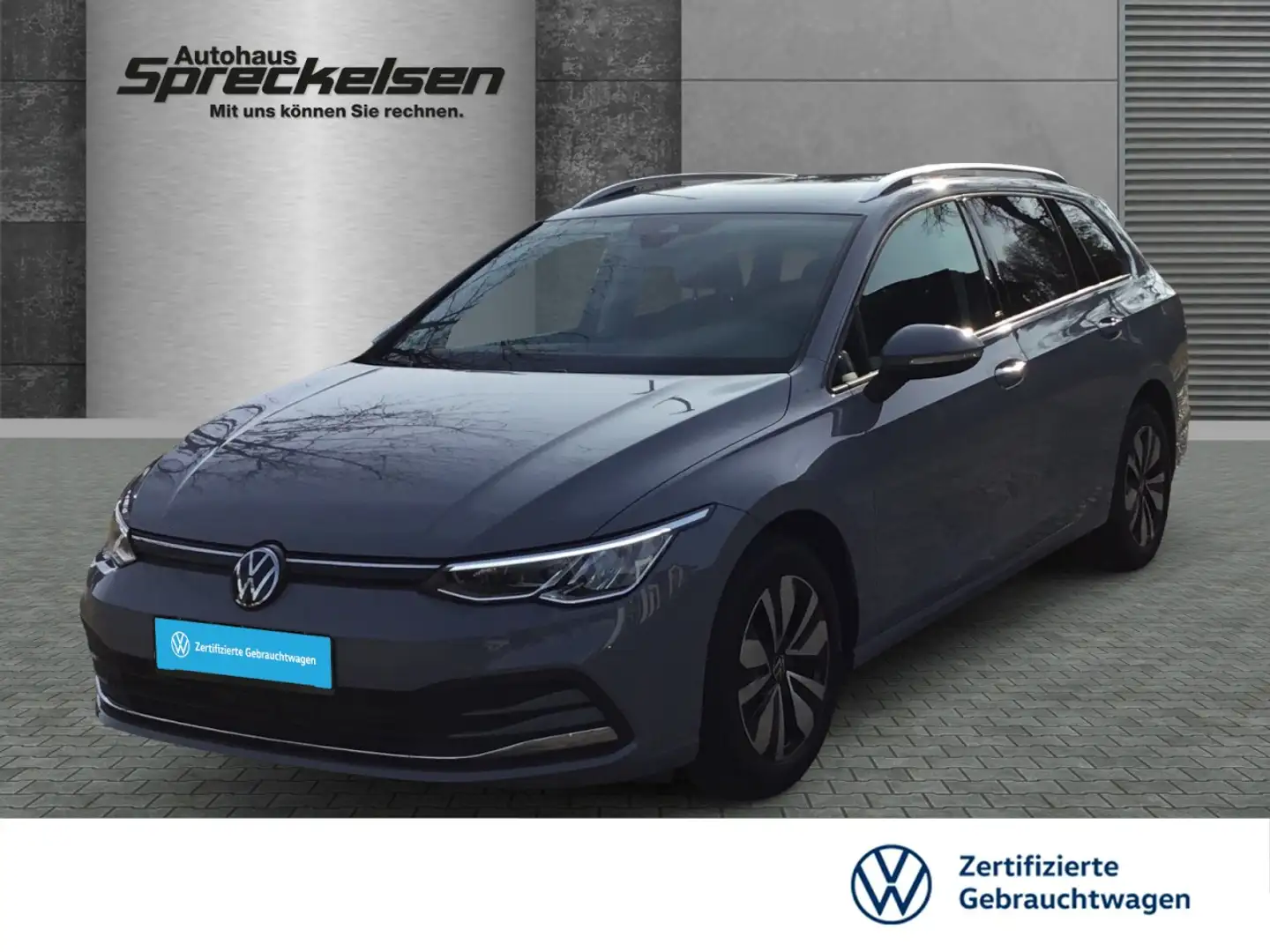 Volkswagen Golf VIII Variant 1.0 eTSI Move++Automatik++Navi++LED++ Gris - 1