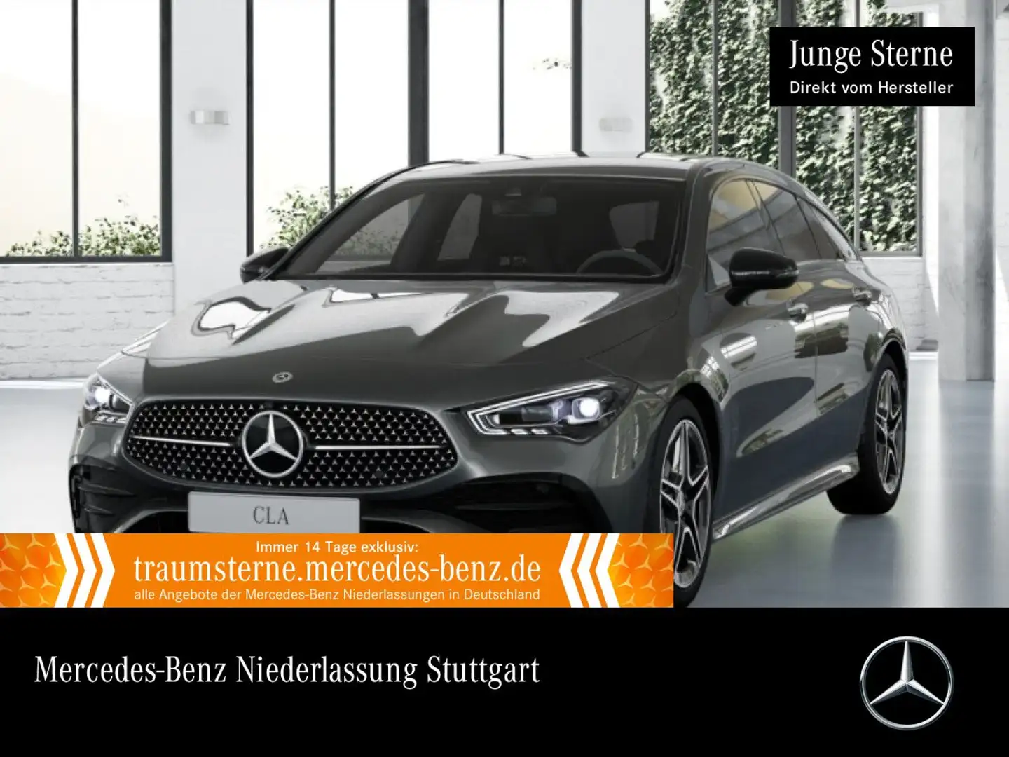 Mercedes-Benz CLA 180 AMG+NIGHT+360°+MULTIBEAM+TOTW+KEYLESS+7G Grau - 1