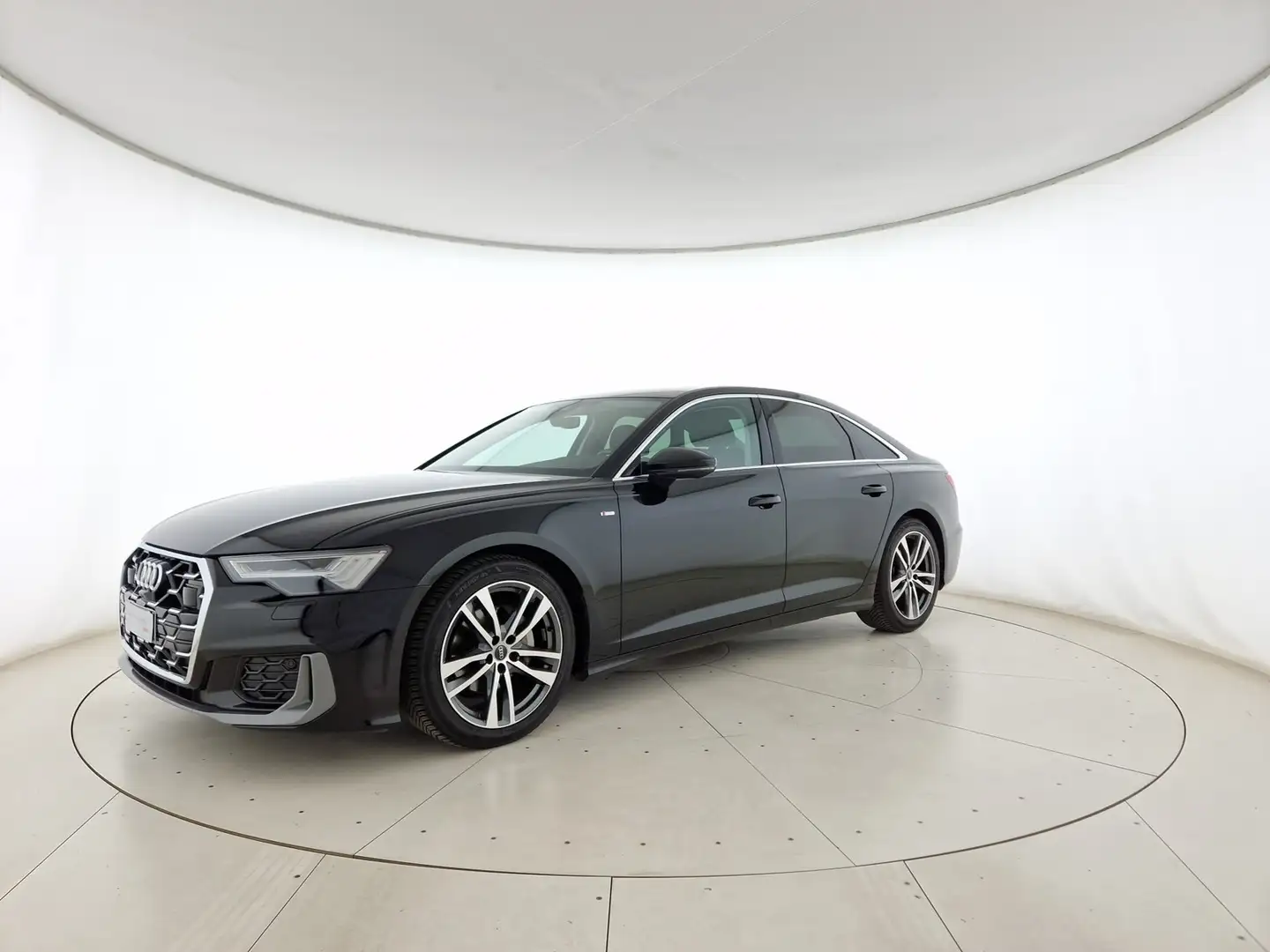 Audi A6 40 2.0 tdi mhev 12v s line edition quattro s-troni Noir - 1