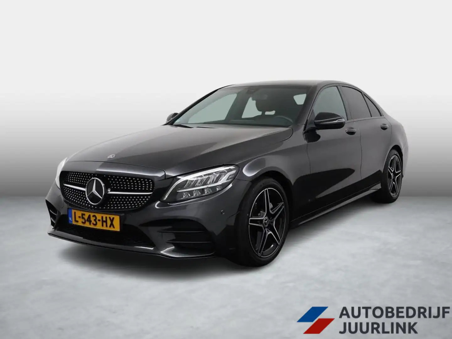 Mercedes-Benz C 180 Aut. AMG Night Ed. Leder/Camera/Carplay/Alarm Grijs - 1