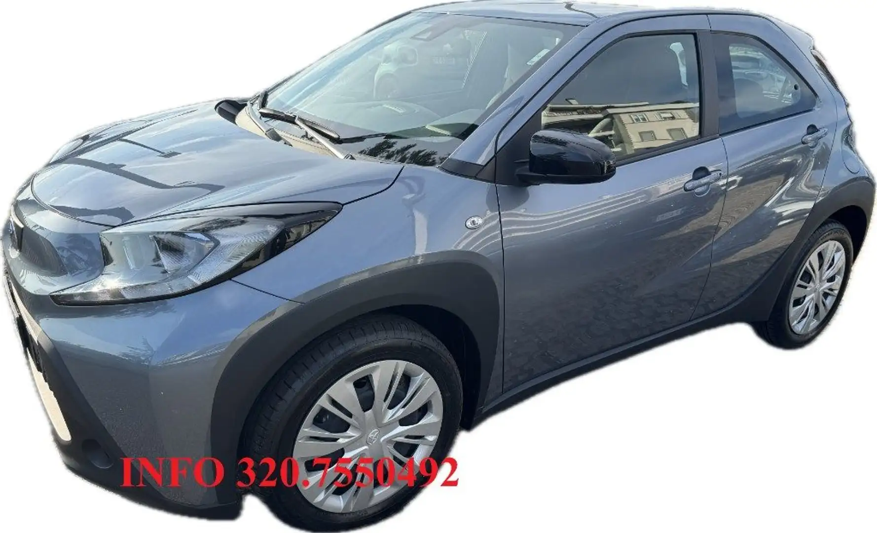 Toyota Aygo X 1.0 VVT-i 72 CV 5 porte Active KM0 NO VINCOLI Gris - 1