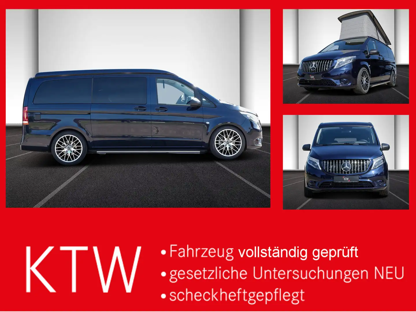 Mercedes-Benz V 300 Marco Polo ActivityEdition,2xTür,20Zoll LM Bleu - 1