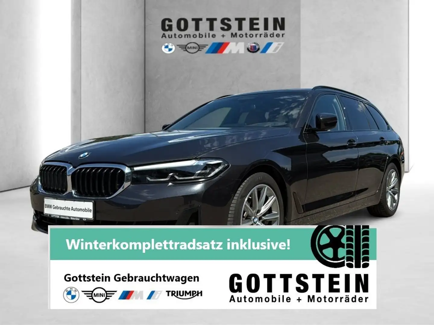 BMW 530 d xDrive Touring Aut. Grau - 1