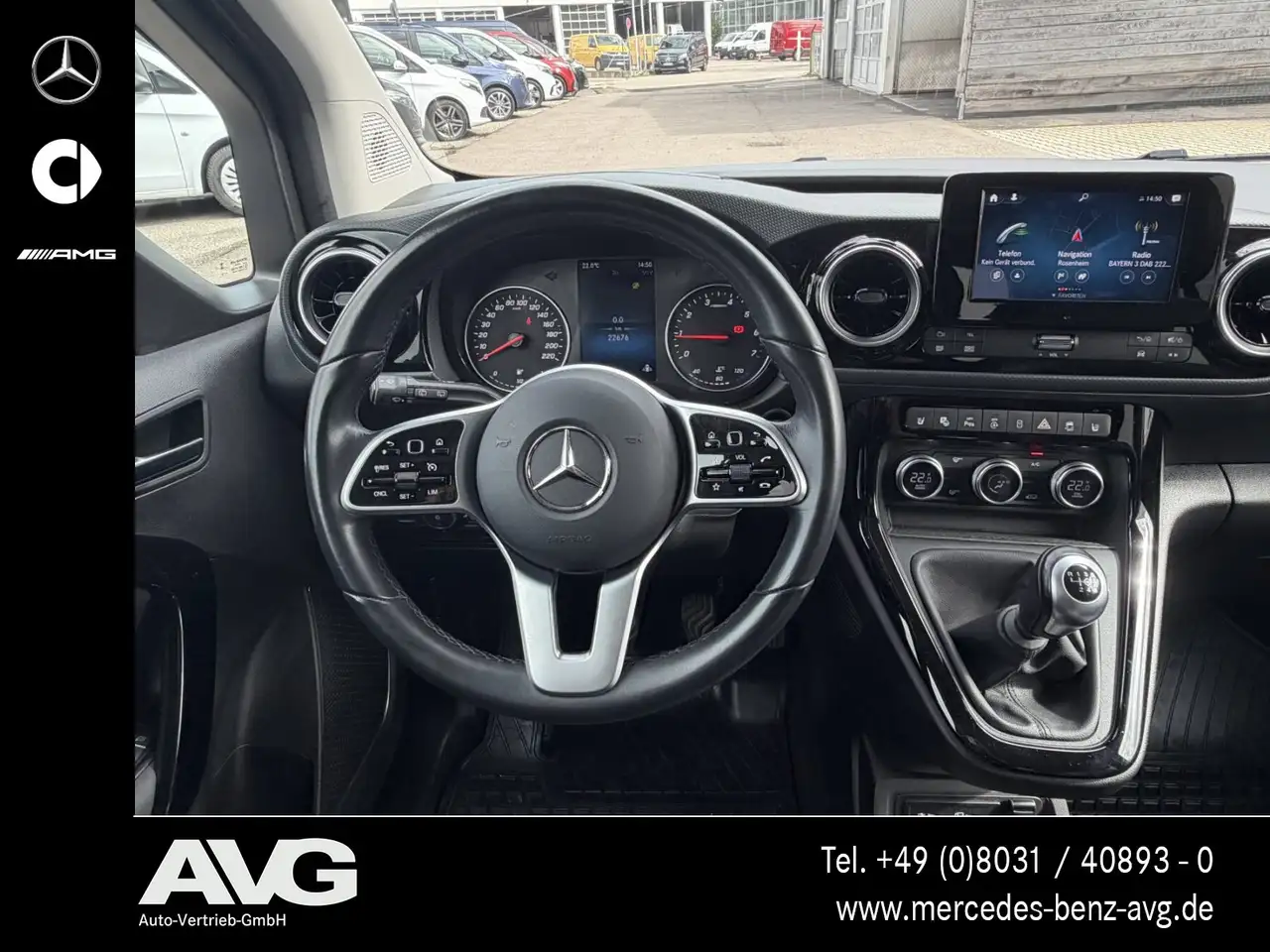 Mercedes-Benz T-Class T 180 STYLE Standard NAVI CARPLAY PDC MBUX KLIMA, миниатюра 10