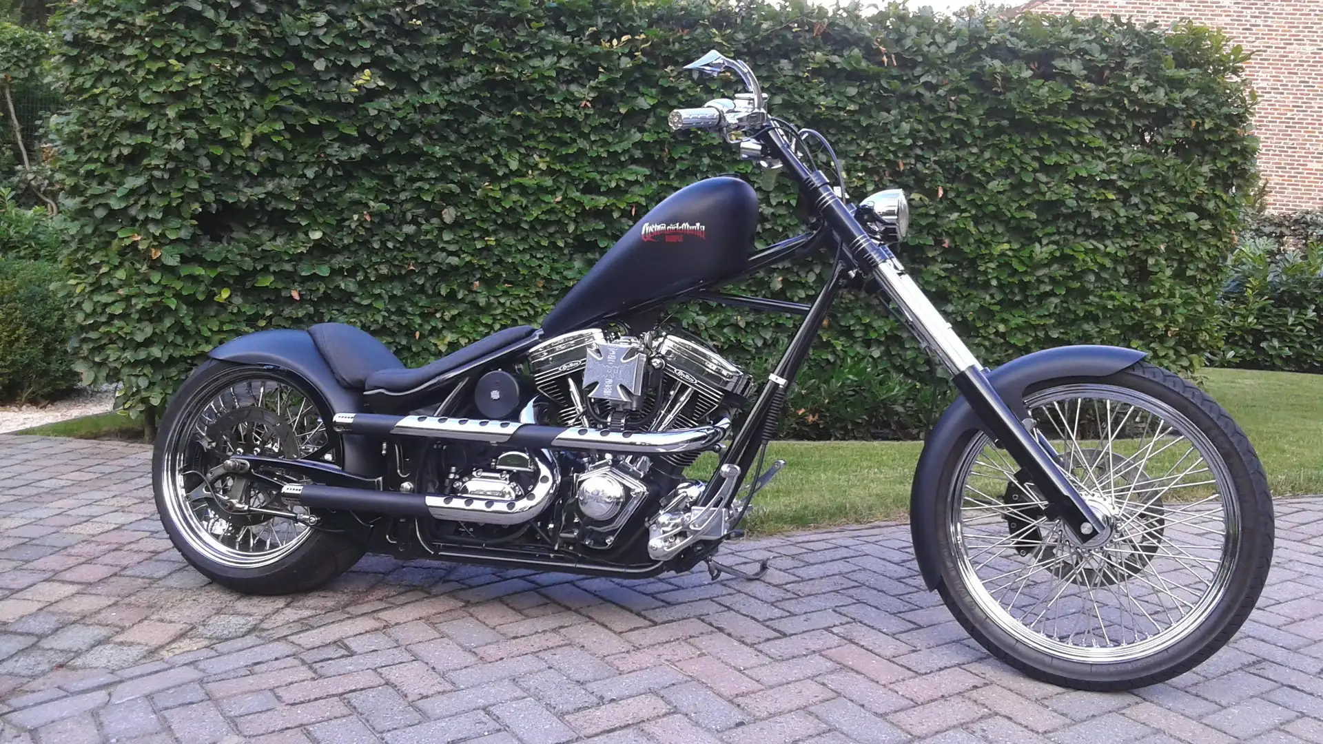 Harley-Davidson Custom Bike WestCoastChopper Zwart - 1
