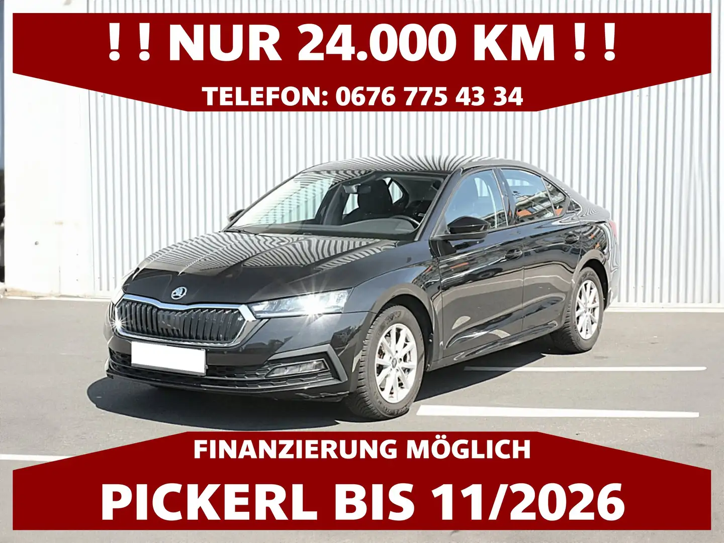 Skoda Octavia 2,0 TDI | NUR 24.000 KM | LIMOUSINE Noir - 1