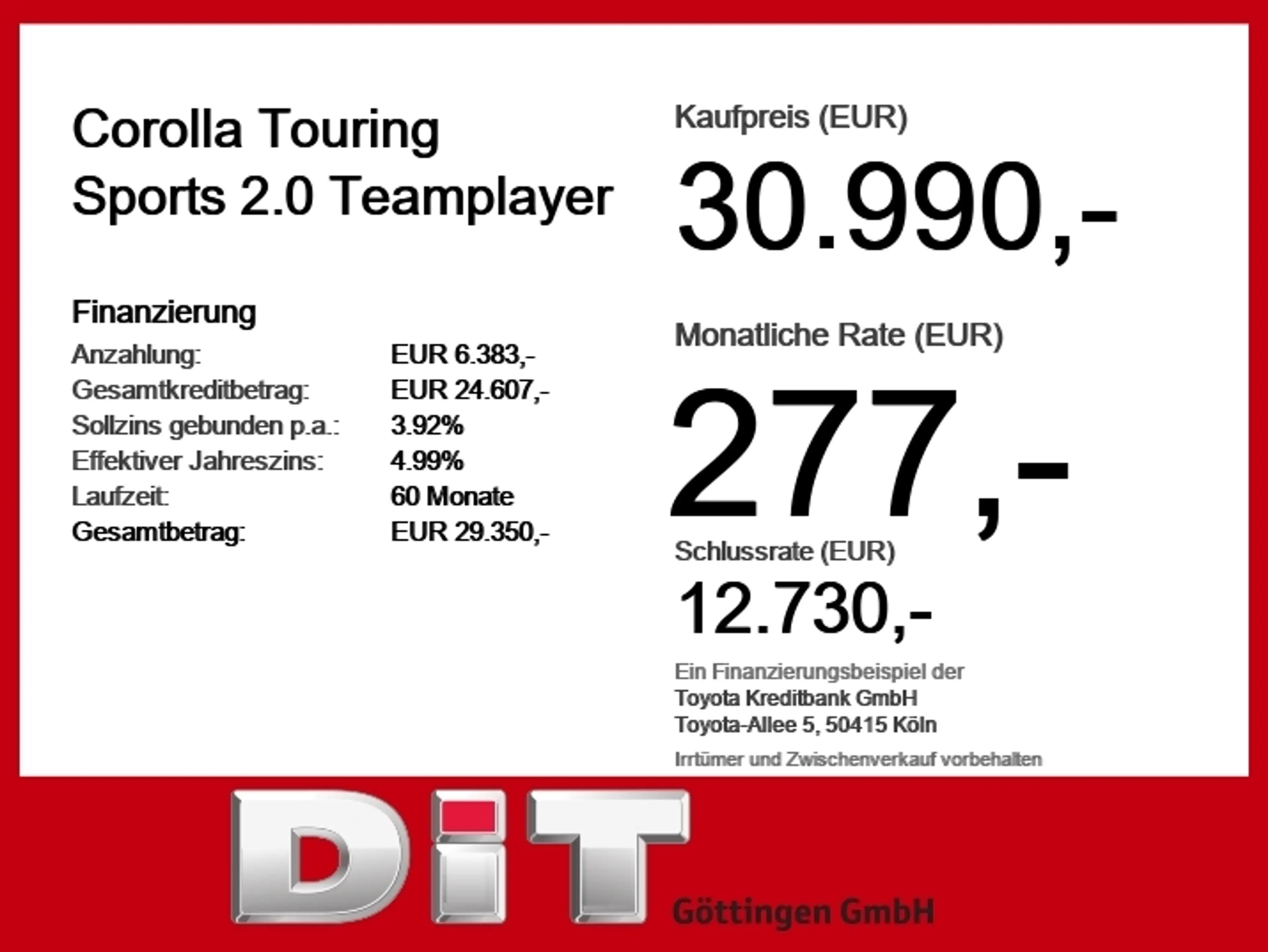 Toyota Corolla Touring Sports 2.0 Teamplayer Kam.+AUT — photo 6