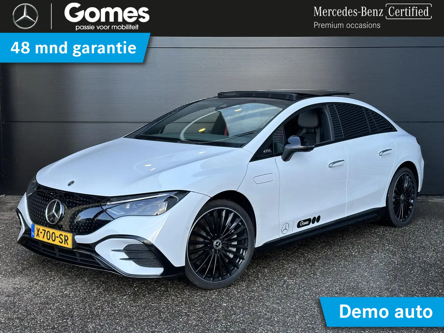 Mercedes-Benz EQE 300 AMG Line | Premium | Nightpakket | Panoramadak | A Blanco - 1
