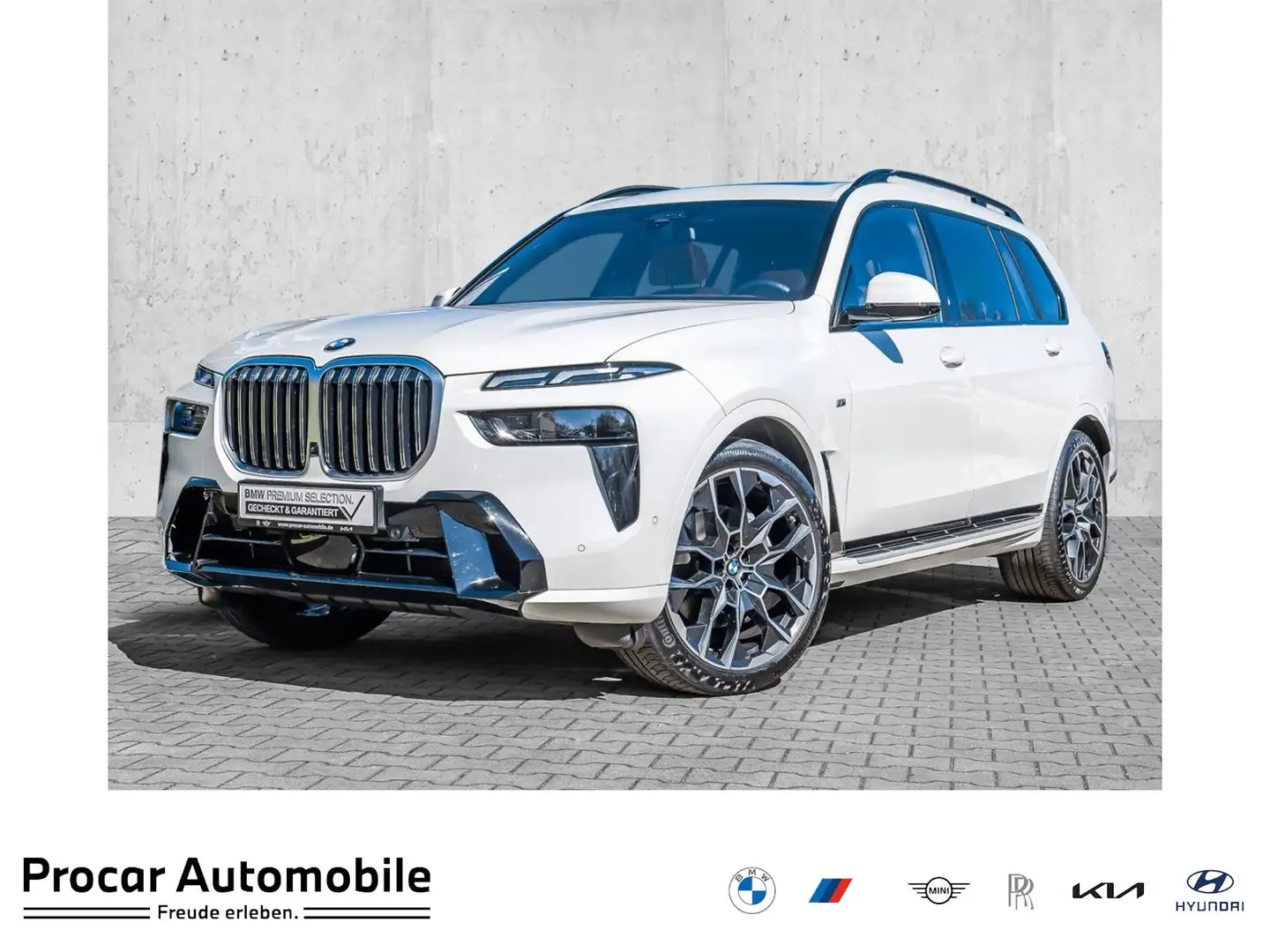BMW X7 xDrive40d M Sport HUD PANO ACC AHK 360°KAM Blanco - 1